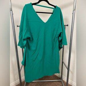 Boston Proper Cape Dress